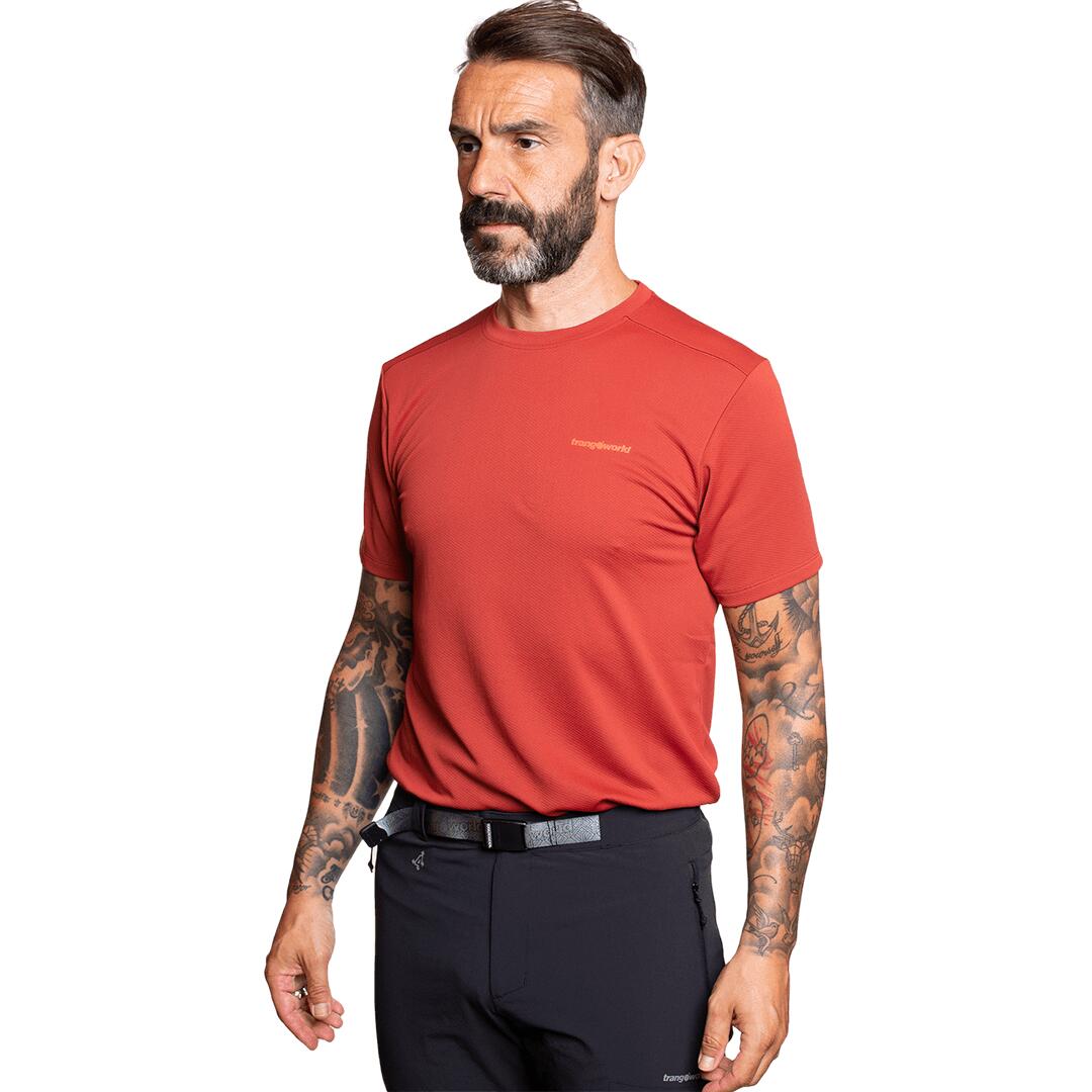 Camiseta para Hombre Trangoworld Ovre Rojo 3/6