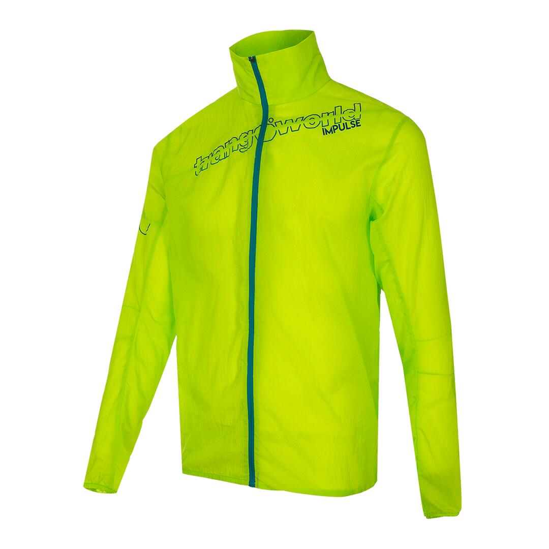 TRANGOWORLD Chaqueta cortavientos para Hombre Trangoworld Hanlong Verde