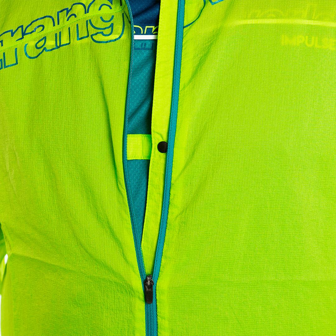 Cortaviento de Trail Running para Hombre Trangoworld Hanlong Verde 6/6