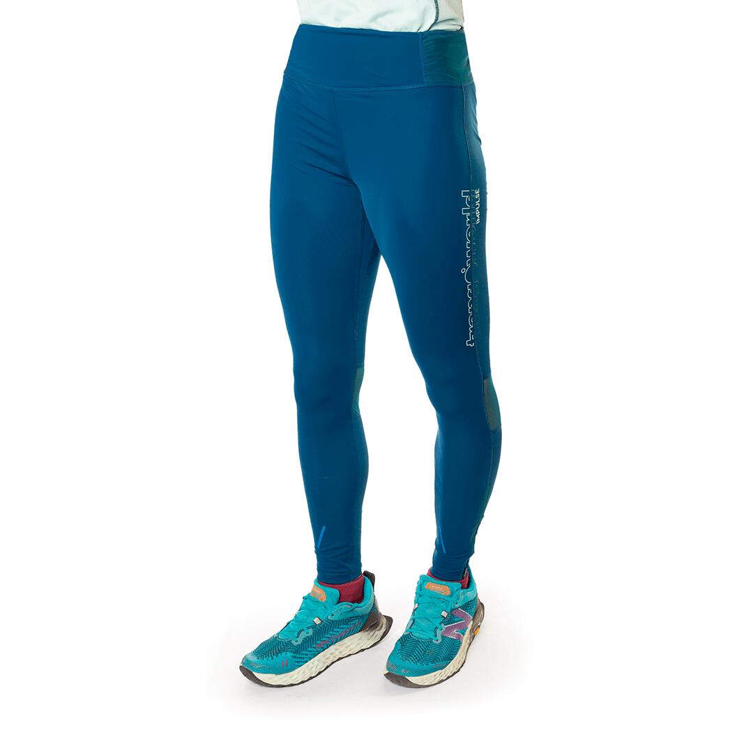 Mallas leggings larga para Mujer Trangoworld Fiord Azul protección UV+30 3/7