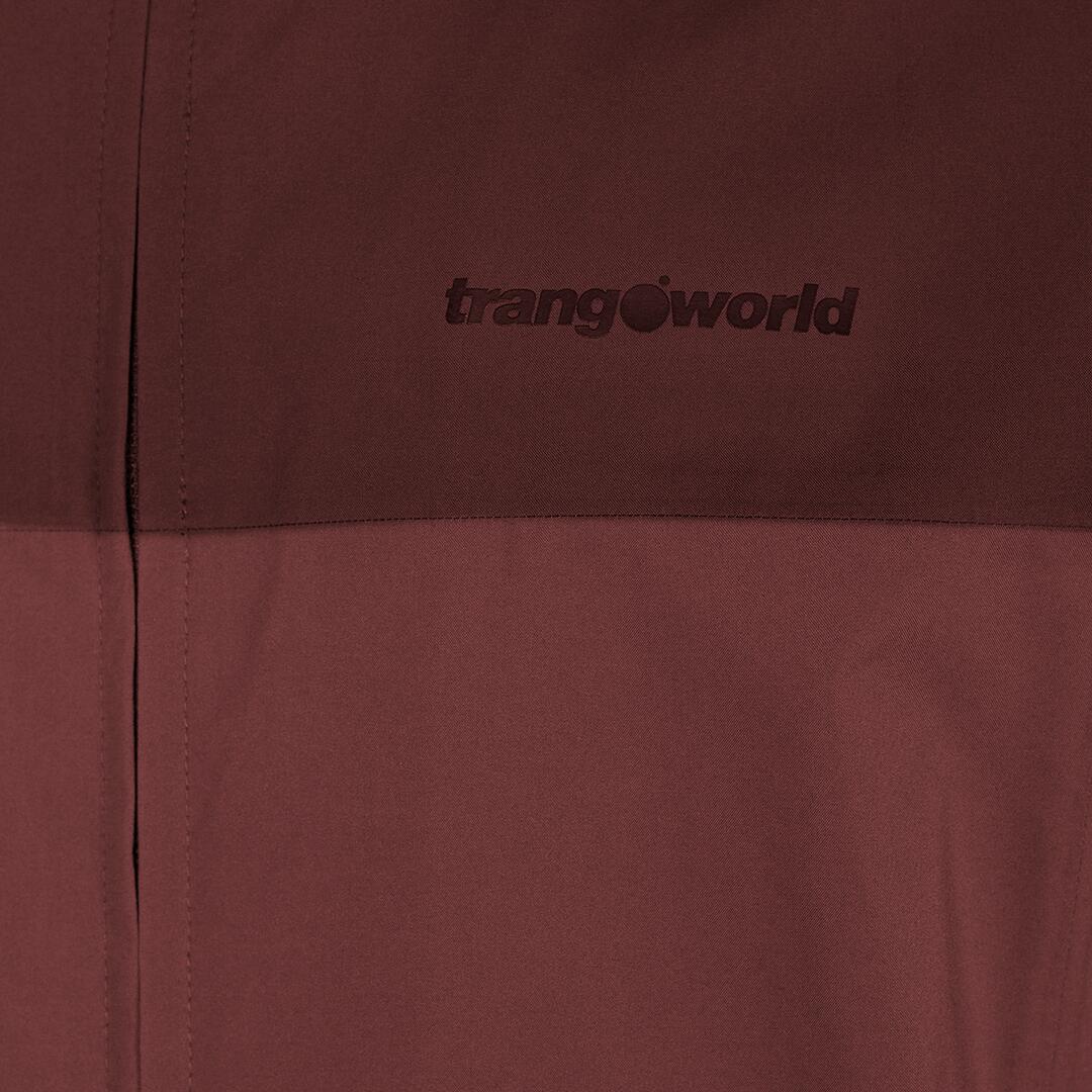 Chubasquero para Hombre Trangoworld Speke th Rojo/Marrón Impermeable 2/3