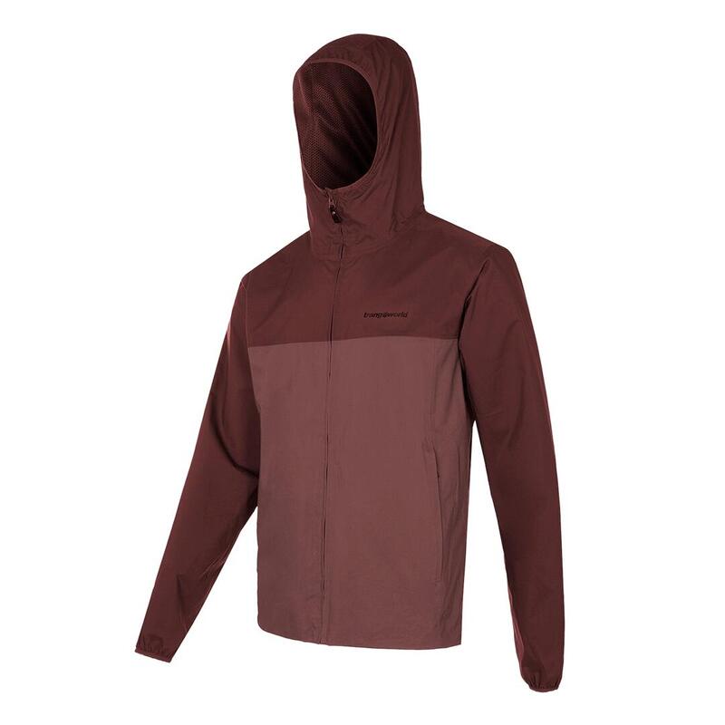 Chubasquero para Hombre Trangoworld Speke th Rojo/Marrón Impermeable