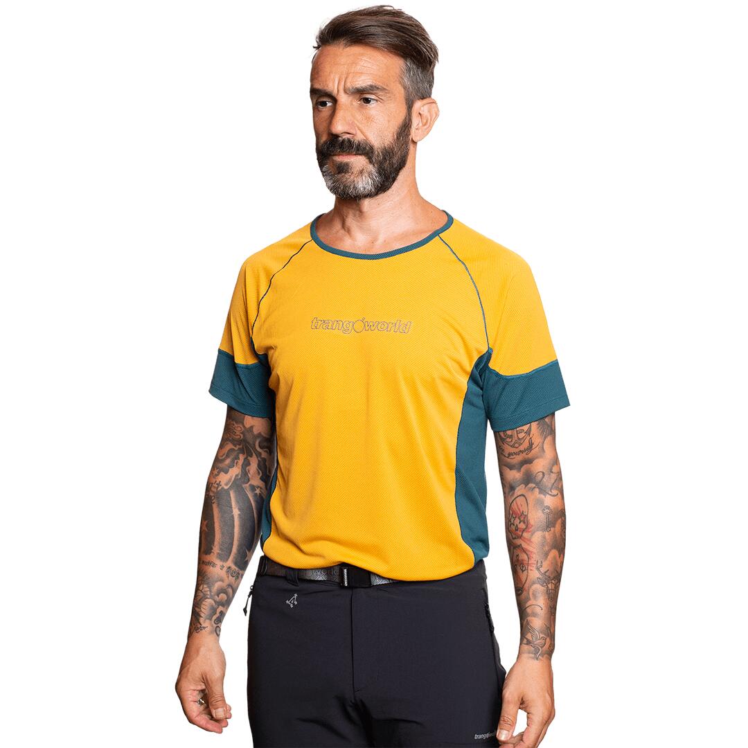 Camiseta para Hombre Trangoworld Rapi Naranja/Azul 3/6