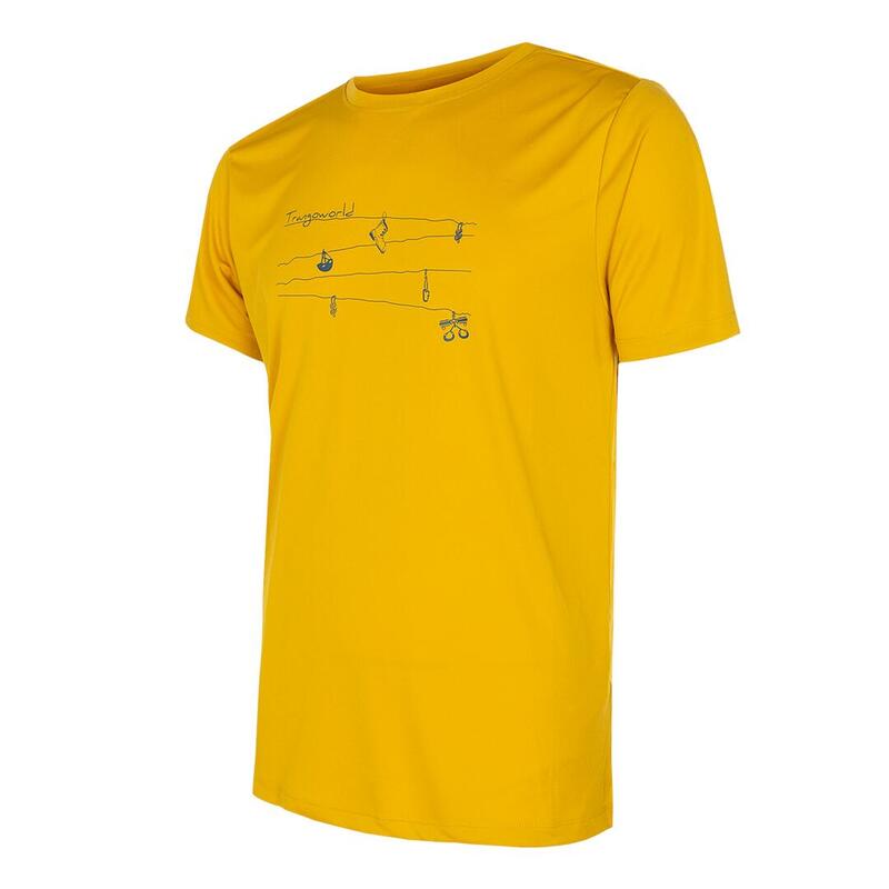 Camiseta de manga corta para Hombre Trangoworld Loiba Naranja