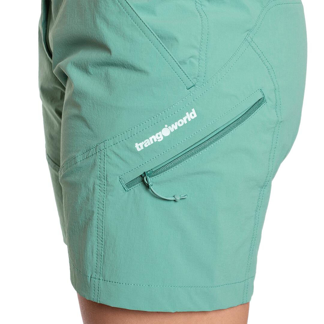 Pantalones cortos para Mujer Trangoworld Yittu vn Verde 5/6