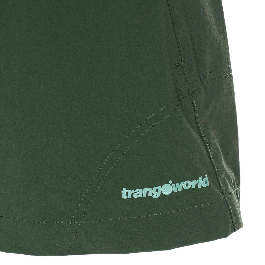 Pantalones cortos para Mujer Trangoworld Bamba Verde 2/6