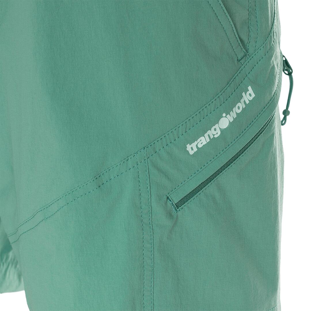 Pantalones cortos para Mujer Trangoworld Yittu vn Verde 2/6
