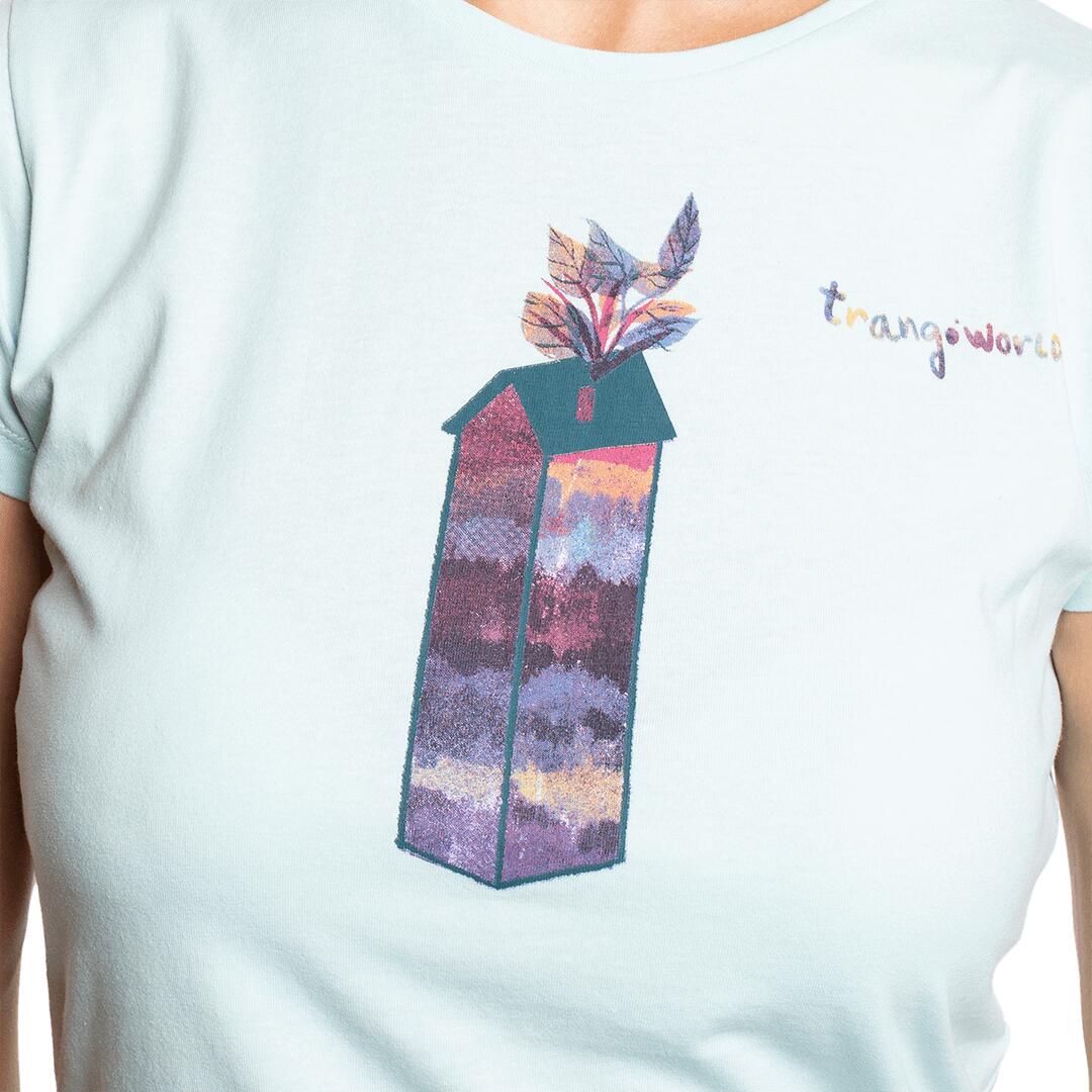 Camiseta para Mujer Trangoworld Hogar wm Azul 5/6