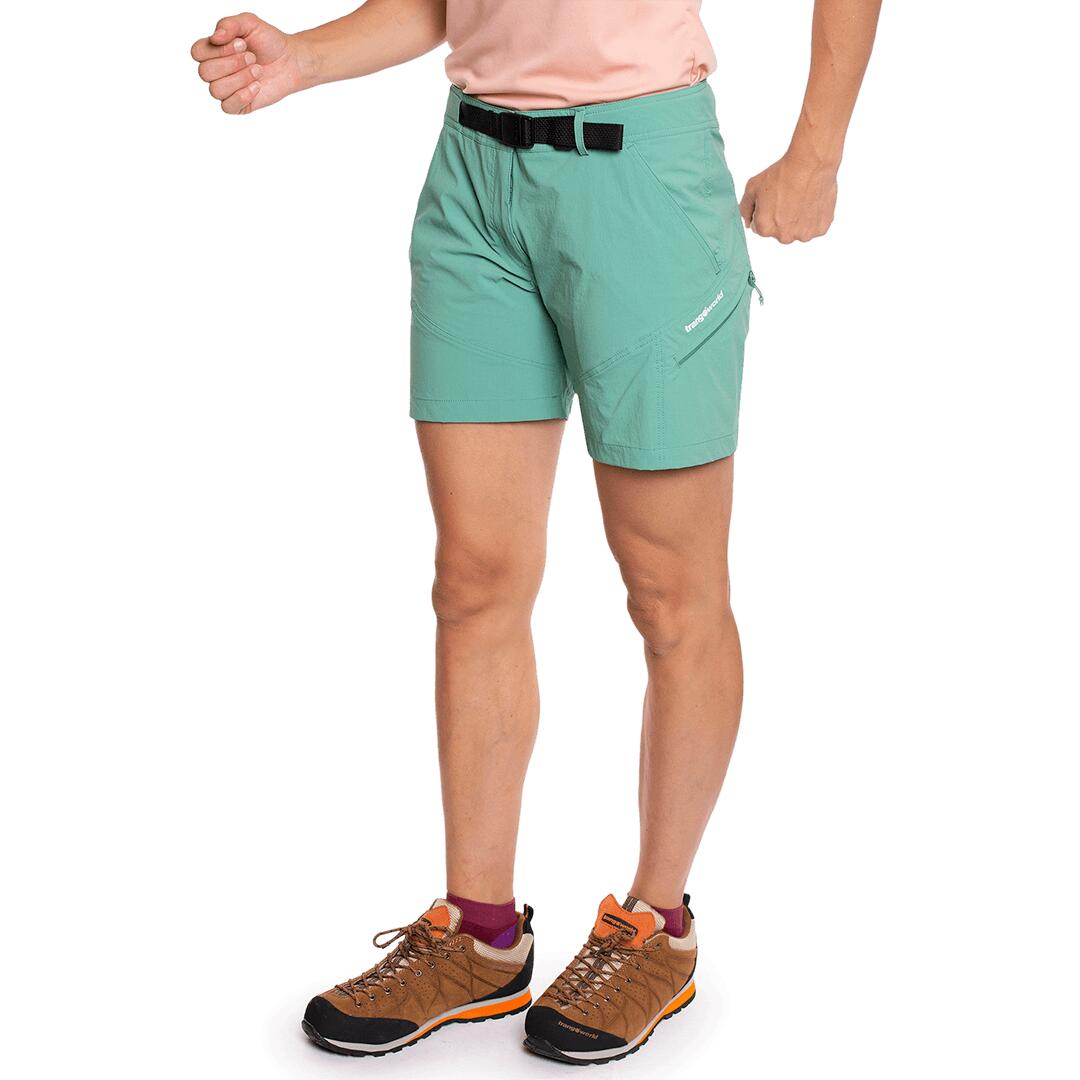 Pantalones cortos para Mujer Trangoworld Yittu vn Verde 3/6