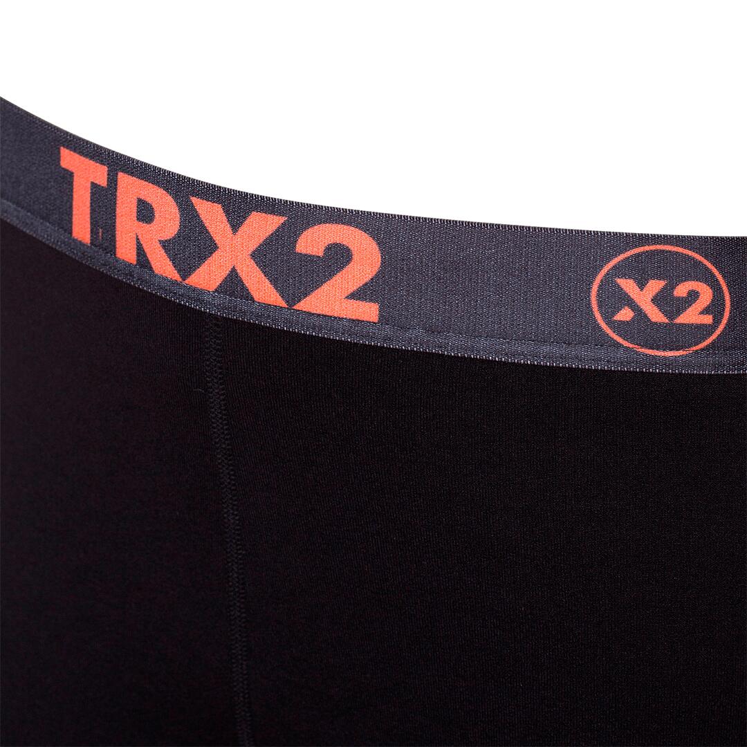 Mallas leggings larga para Hombre Trangoworld Trx2 stretch pro Negro/Negro 2/6