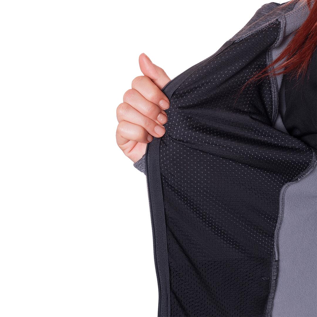 Forro polar para Mujer Trangoworld Wells Gris/Gris 4/7