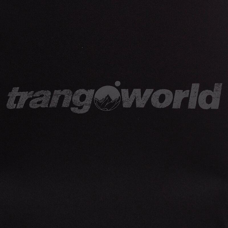 Camiseta de manga corta para Mujer Trangoworld Chovas th Negro