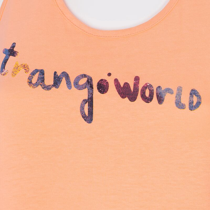 Camiseta de manga corta para Mujer Trangoworld Tierra wm Rosa