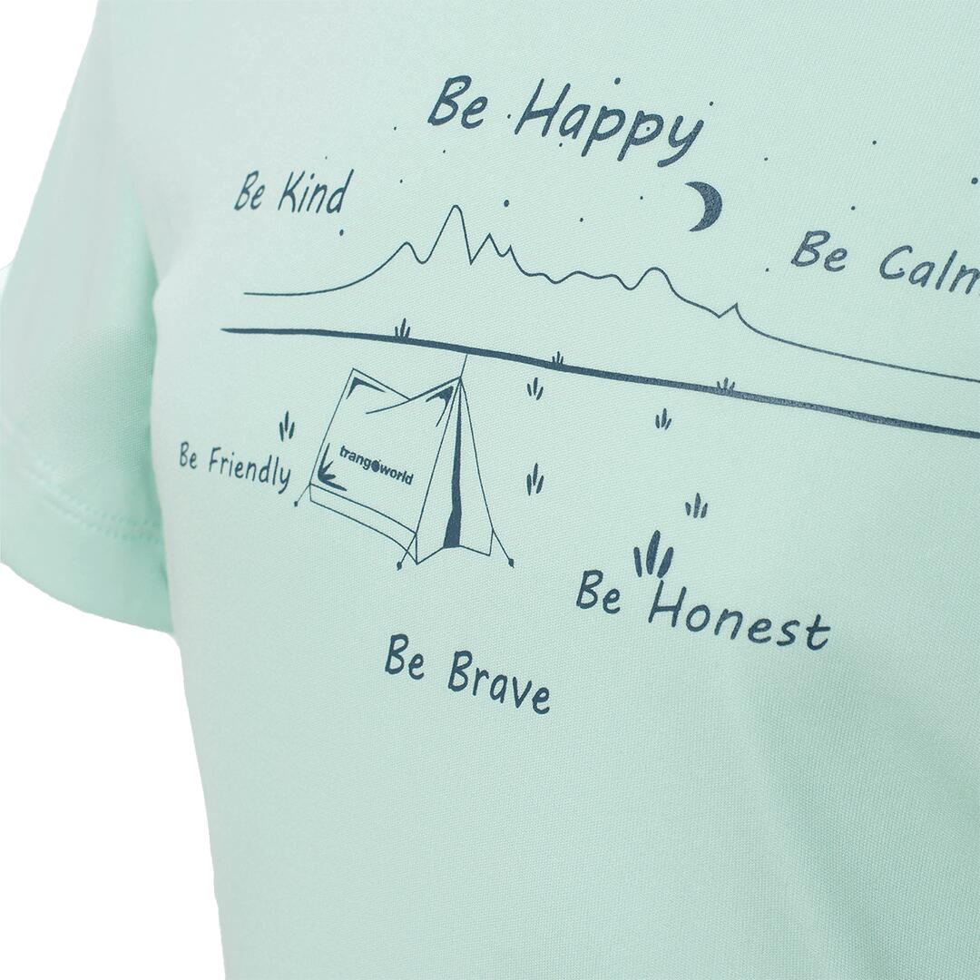 Camiseta para niños Trangoworld Tentow Azul 2/2