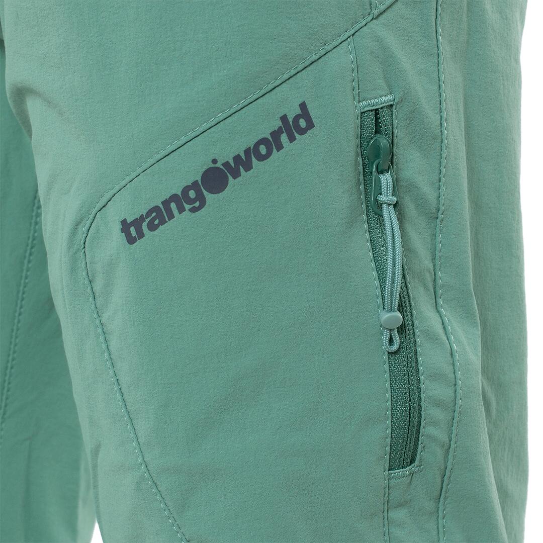 Pantalón para niños Trangoworld Naron Verde 2/3