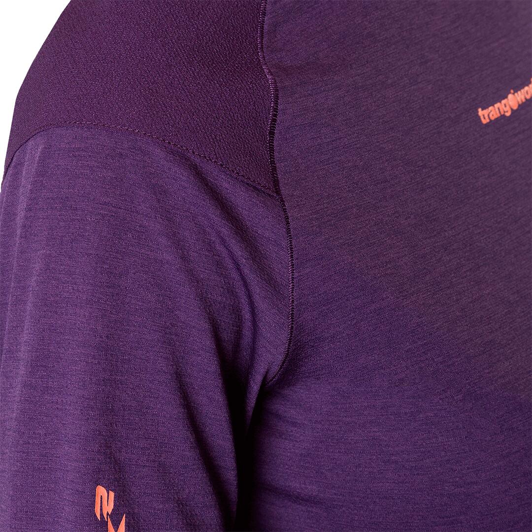 Camiseta manga larga para Mujer Trangoworld Trx2 wm pro long Morado 5/6