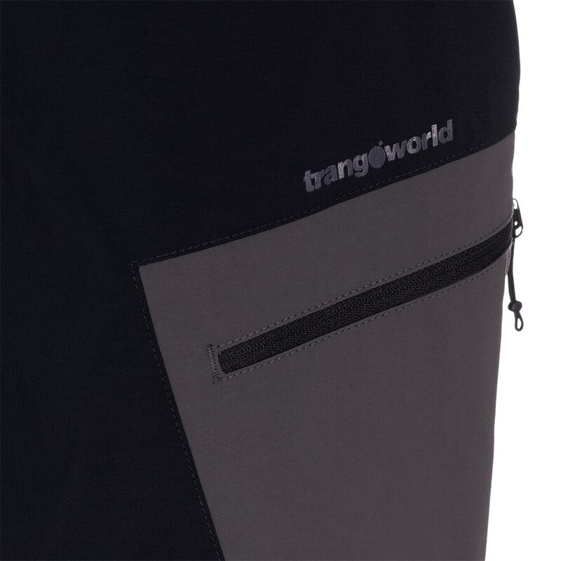 Pantalón corto LARUNS de Hombre Negro/antracita