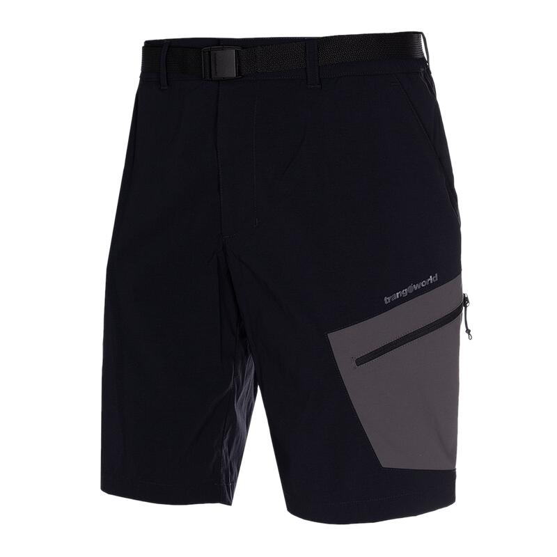 Pantalón corto LARUNS de Hombre Negro/antracita