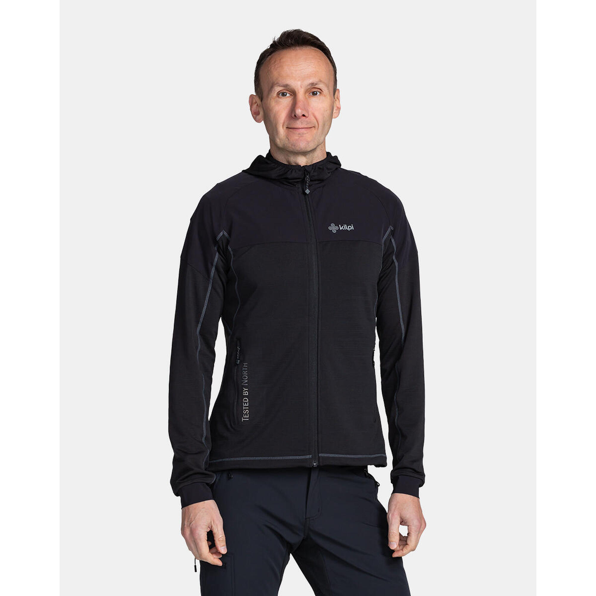Kilpi - Sweat-shirt Outdoor Pour Hommes Kilpi Memphis-m - Polaire - Noir - 40 M - Decathlon