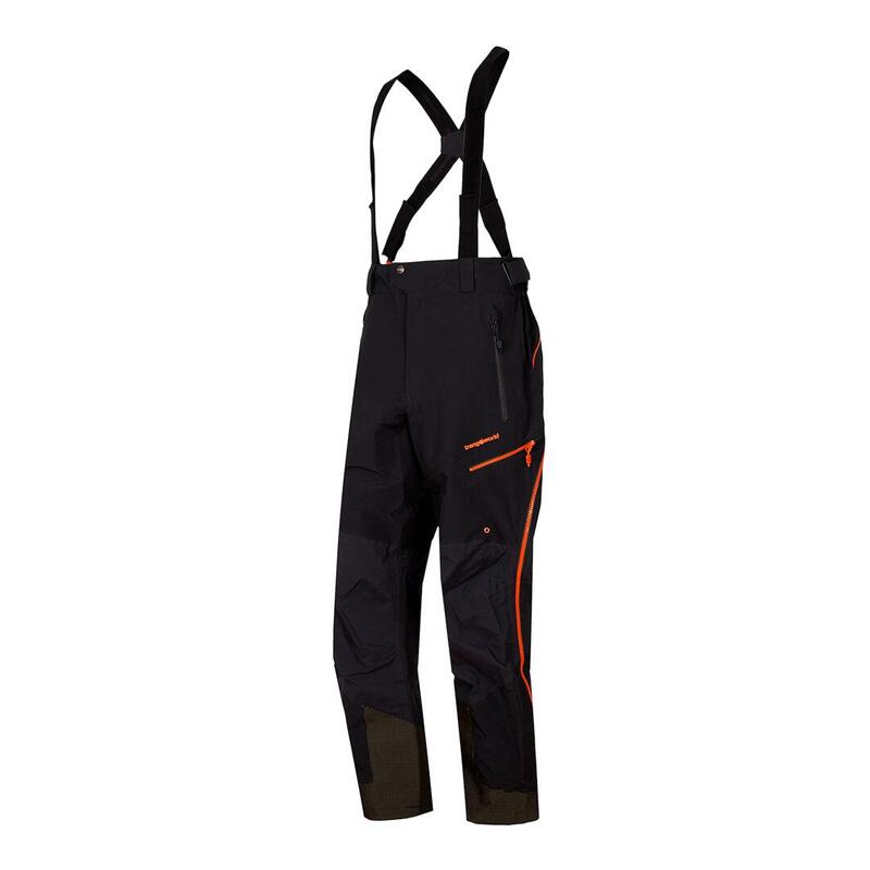 Sobrepantalón para Hombre Trangoworld Trx2 shell pro Negro/Negro/Naranja