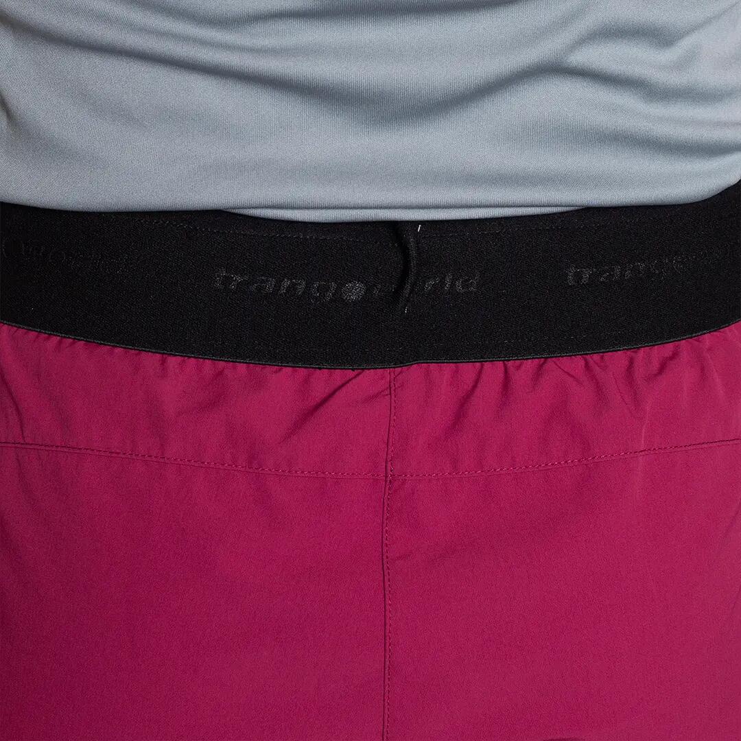 Pantalones cortos para Mujer Trangoworld Stora Rojo/Morado 6/6