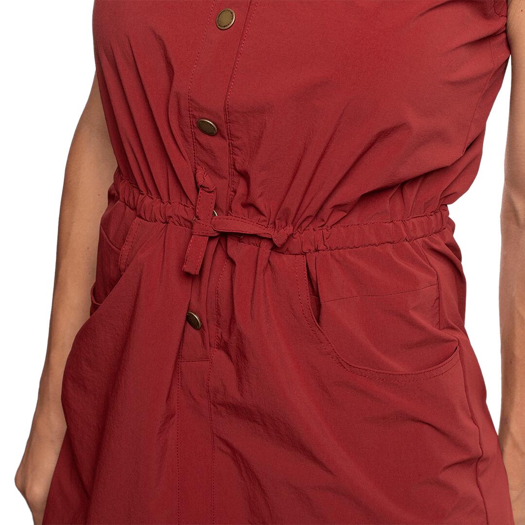 Vestido para Mujer Trangoworld Cameros Marrón 5/6