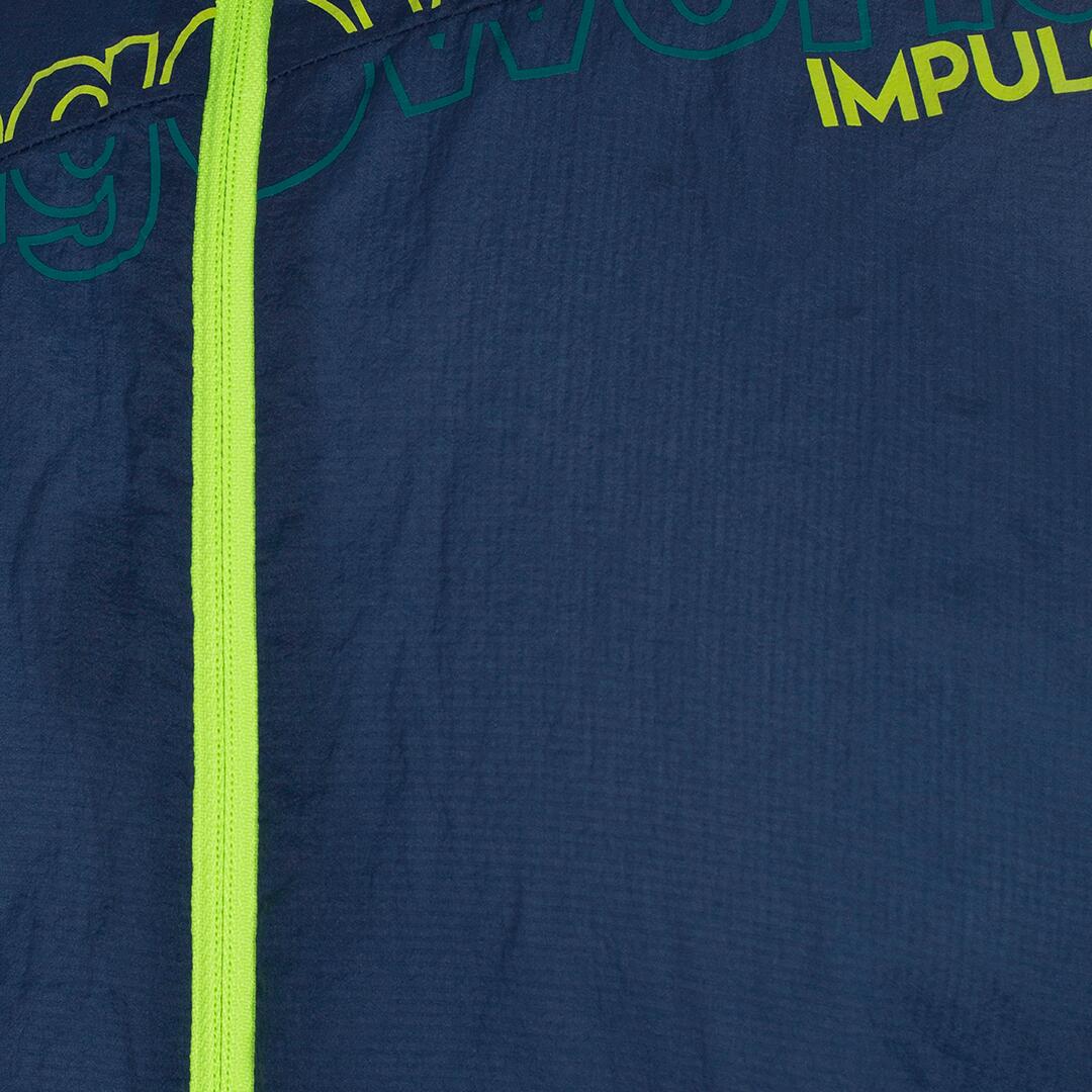 Cortaviento de Trail Running para Hombre Trangoworld Hanlong Azul 2/6