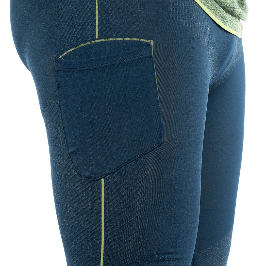 Malla pirata de Trail Running para Hombre Trangoworld Termes Azul/Verde 6/6