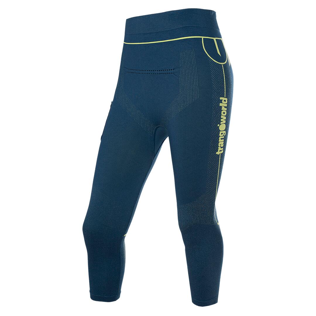 Malla pirata de Trail Running para Hombre Trangoworld Termes Azul/Verde 1/6