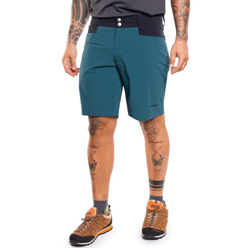 Pantalón corto para Hombre Trangoworld Rench Azul/Negro