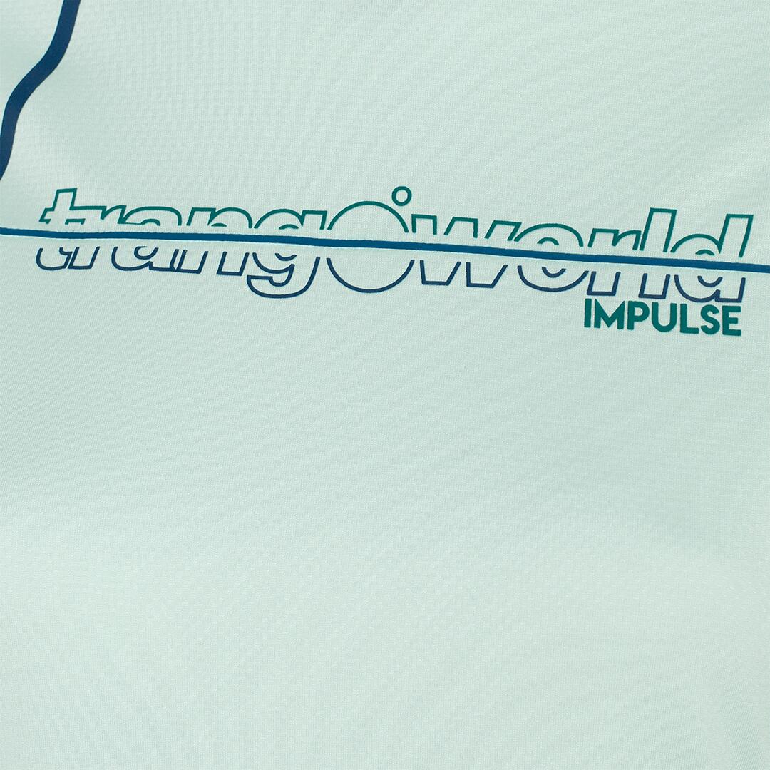 Camiseta manga larga de Trail Running para Mujer Trangoworld Finsen Azul/Azul 2/6