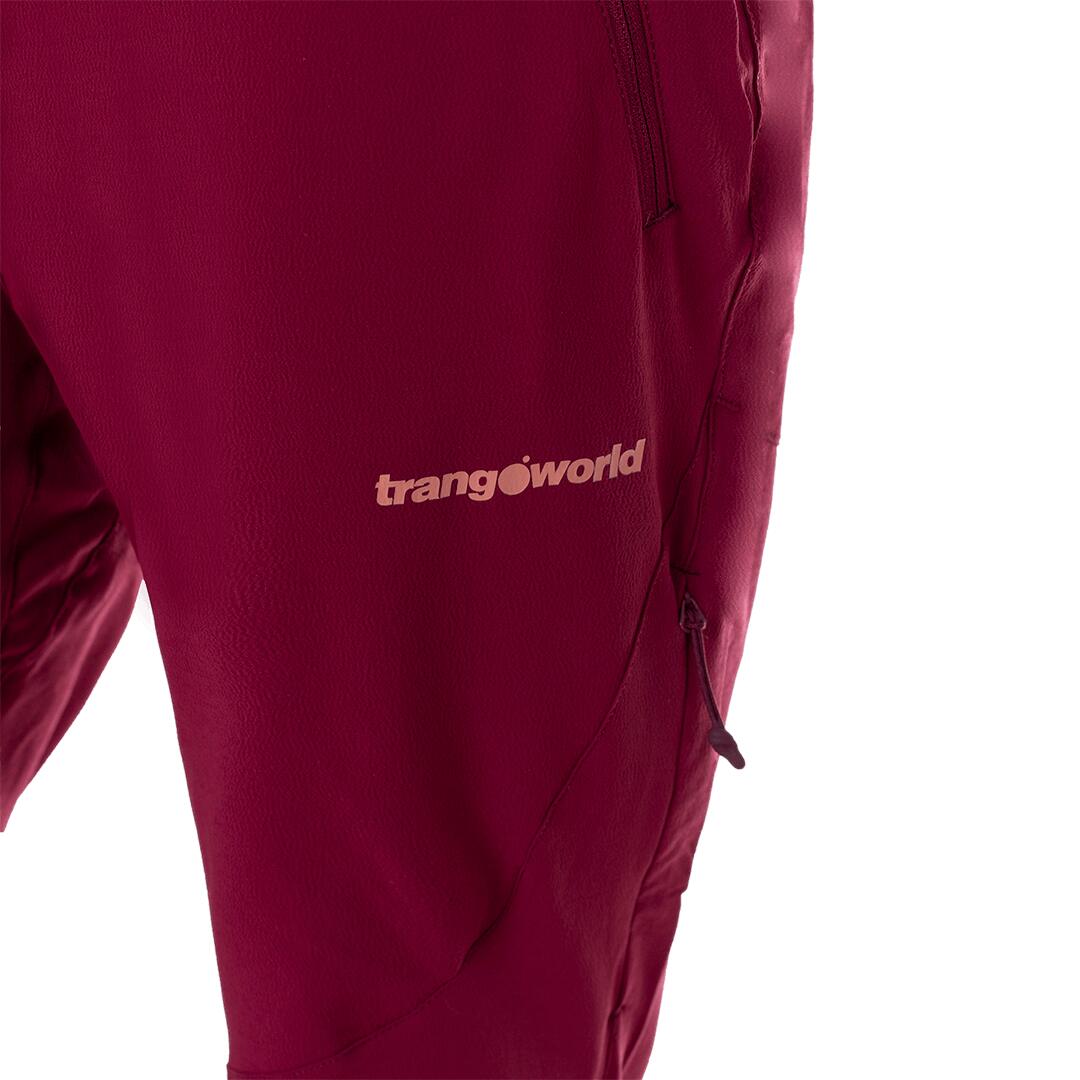 Pantalón para Mujer Trangoworld Nedre Rojo 2/3