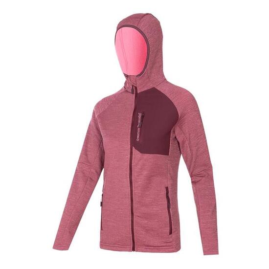 Forro polar para Mujer Trangoworld Wells Gris/Gris