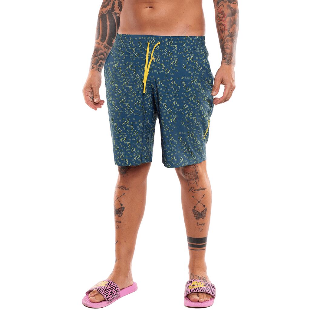 Pantalones cortos para Hombre Trangoworld Valfreda Azul/Negro 3/6