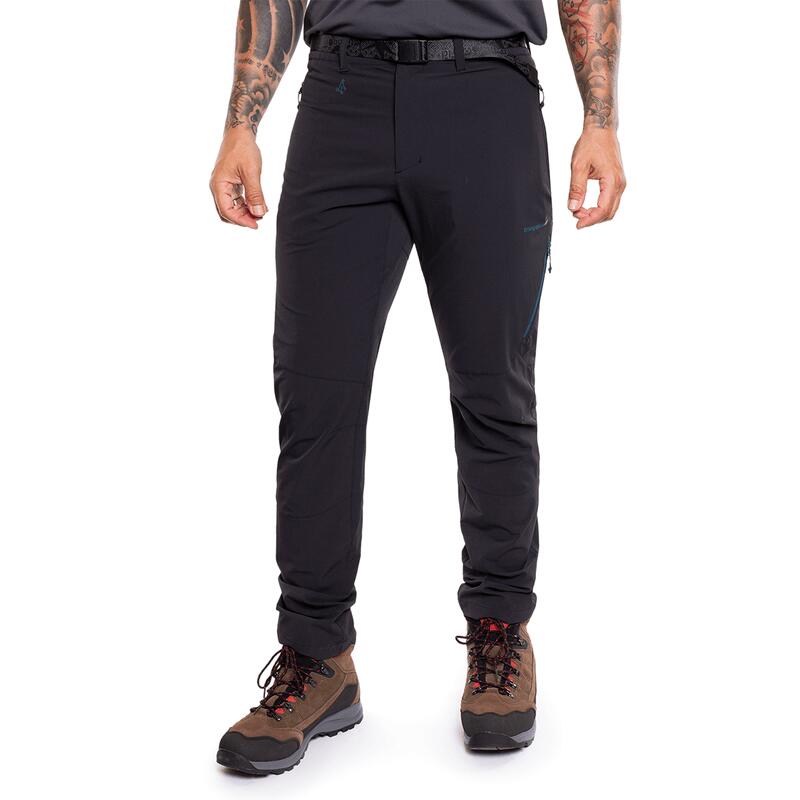 Pantalón para Hombre Trangoworld Kasu th Negro