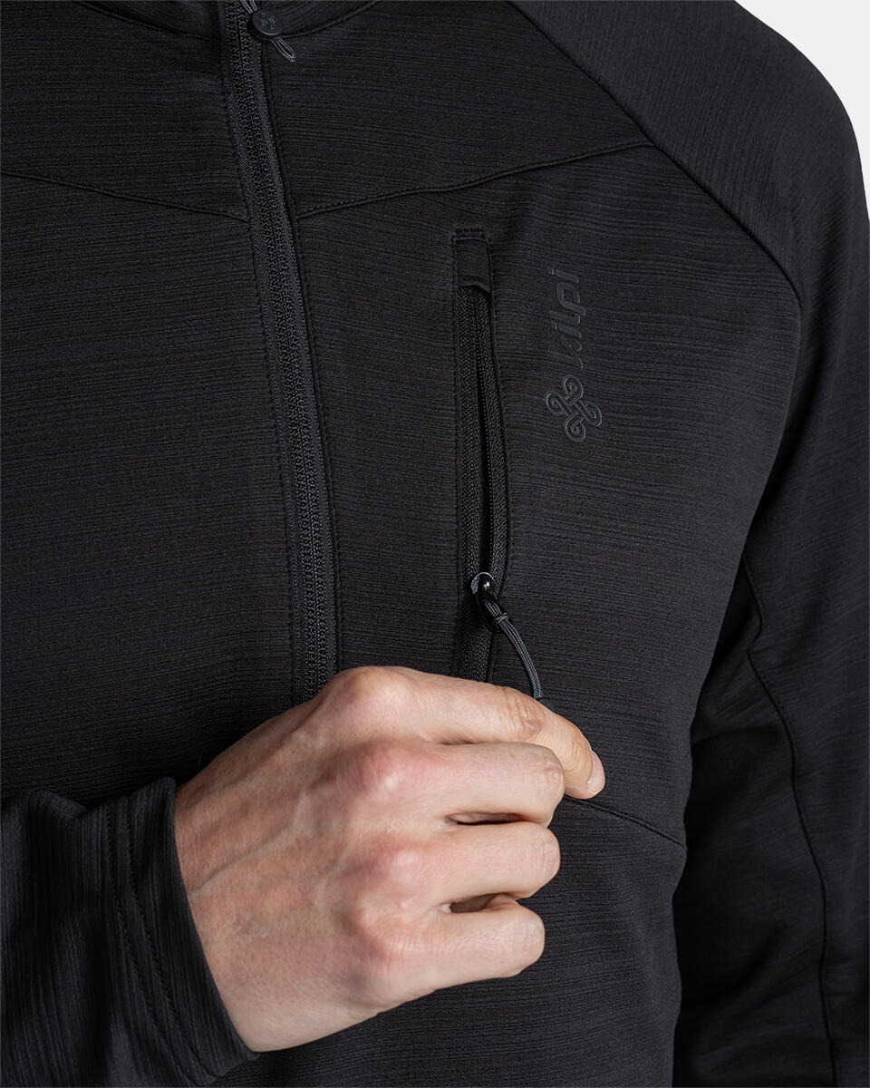 Sweat sport homme Kilpi Montale-M noir 3/4