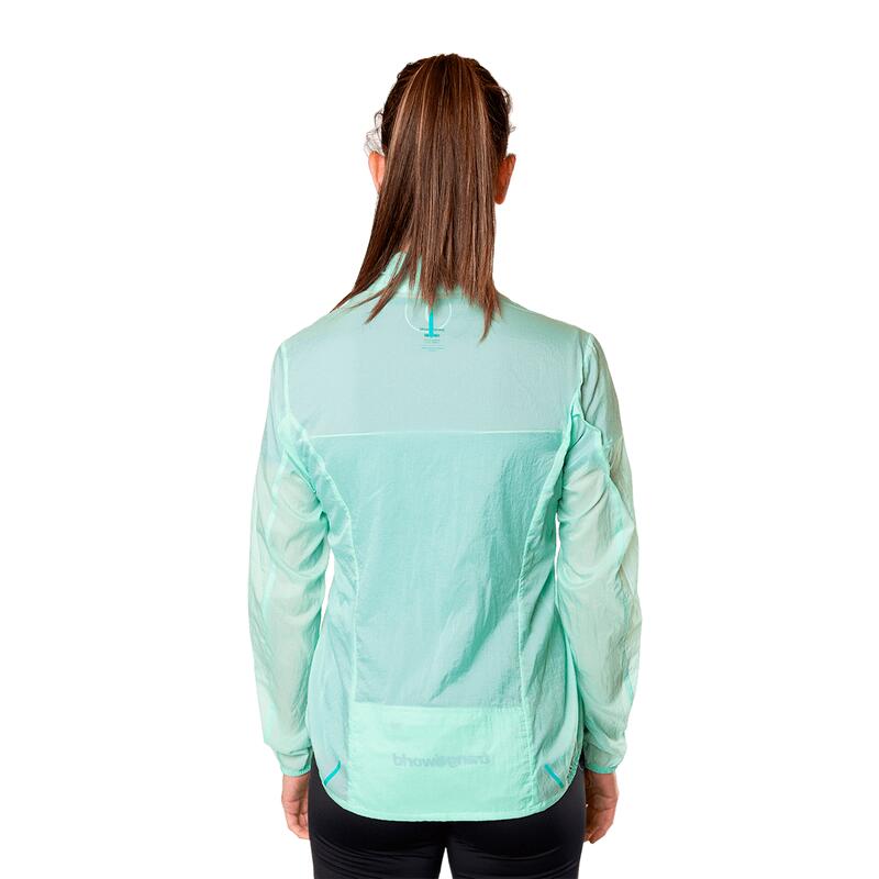 Chaqueta cortavientos para Mujer Trangoworld Patras Azul