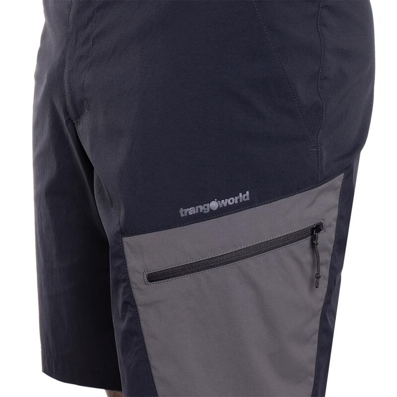 Pantalón corto LARUNS de Hombre Negro/antracita