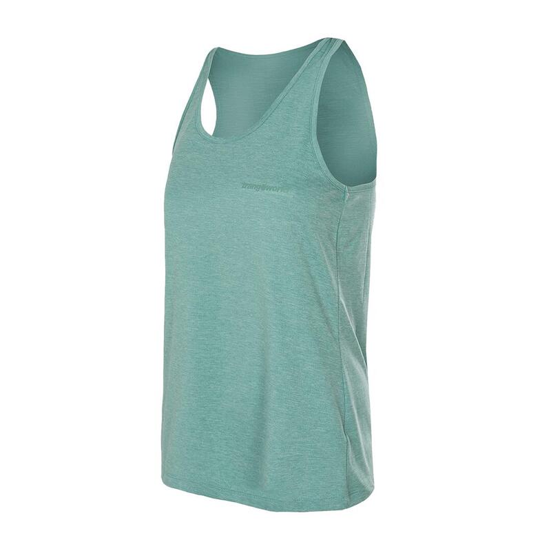 Camiseta sin mangas para Mujer Trangoworld Loja Verde