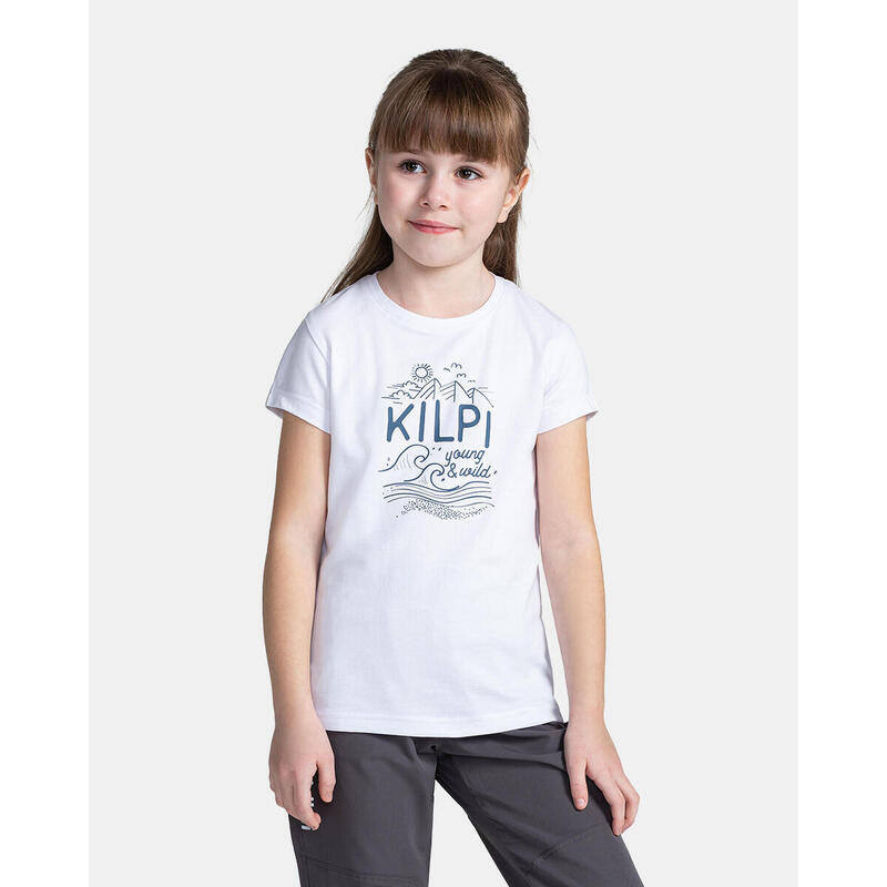 T-shirt en coton pour fille Kilpi MALGA-JG