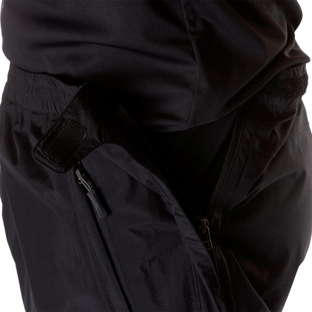 Sobrepantalón Trangoworld Simien Negro Impermeable Transpirable 6/7