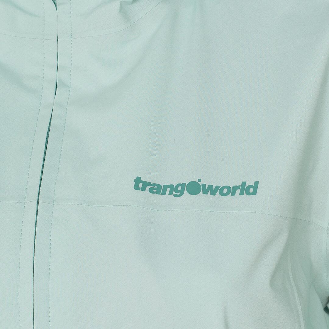 Chubasquero para Mujer Trangoworld Tacora th Azul/Verde Impermeable 2/6