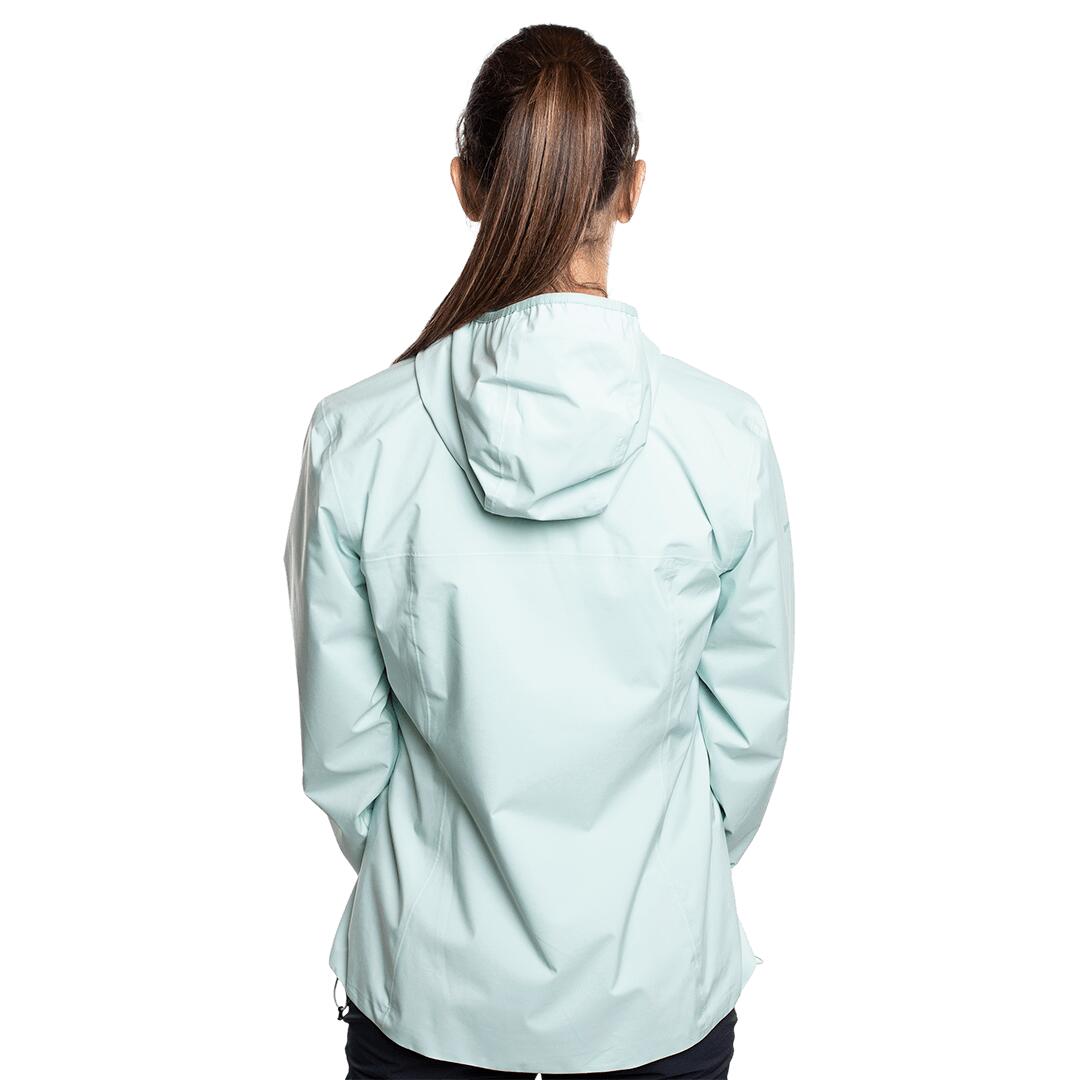 Chubasquero para Mujer Trangoworld Tacora th Azul/Verde Impermeable 4/6