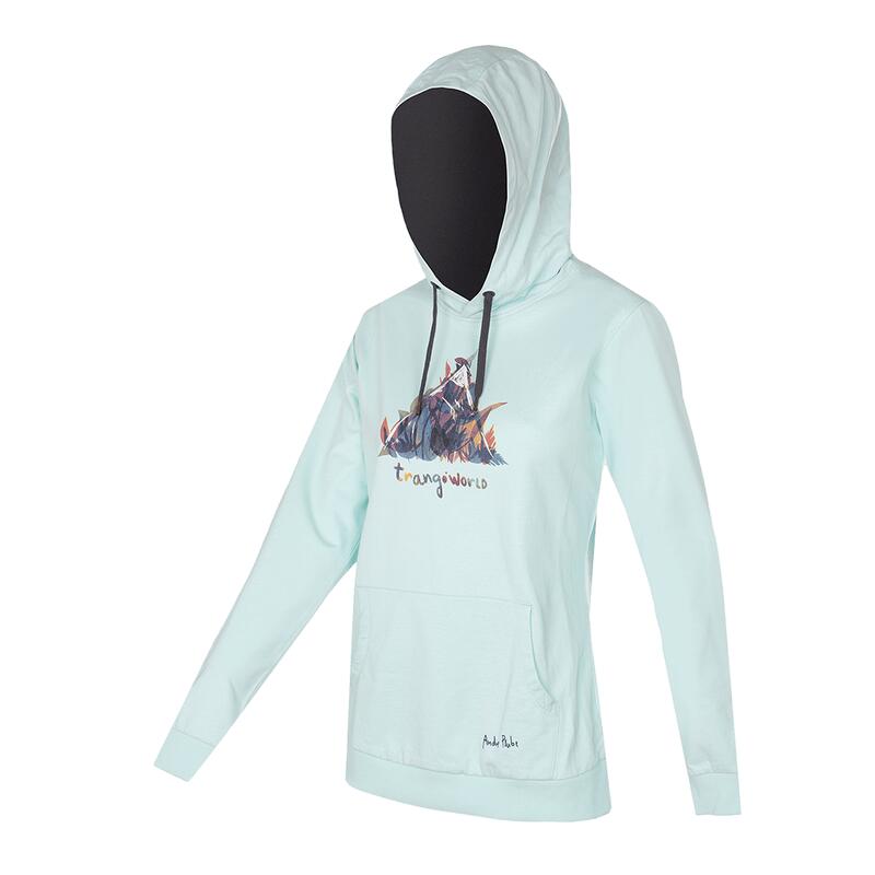 Sudadera para Mujer Trangoworld Montana wm Azul/Gris