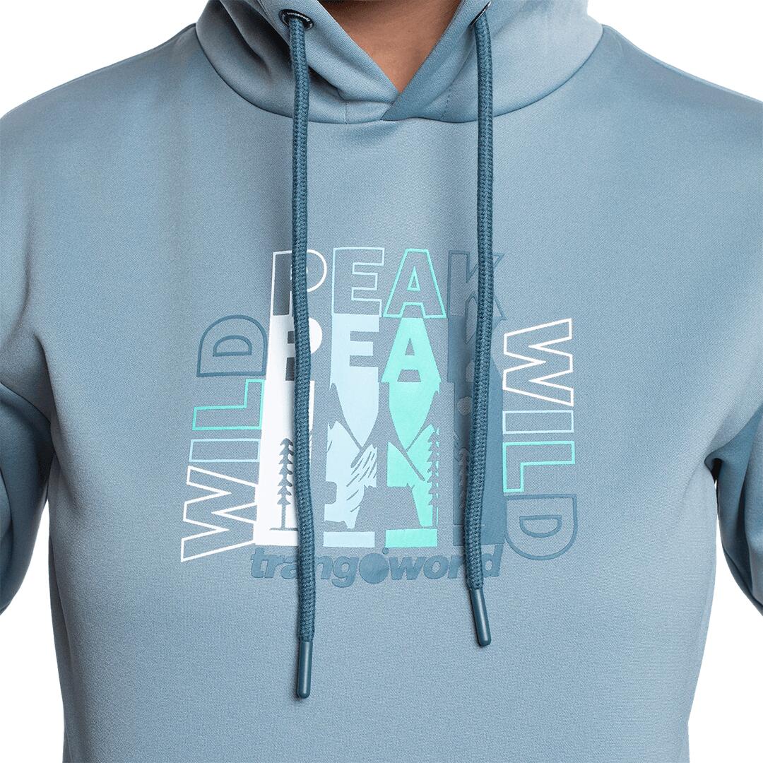Sudadera para Mujer Trangoworld Sallena Gris 6/6