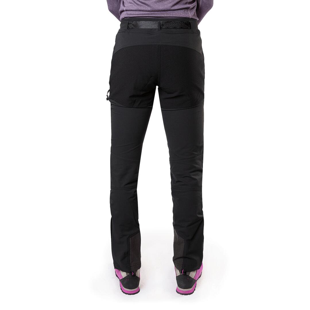 Pantalón para Mujer Trangoworld Trx2 nyl wm pro Negro/Morado 4/6