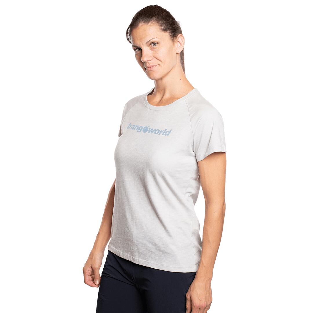 Camiseta para Mujer Trangoworld Azagra th Gris/Gris 3/6