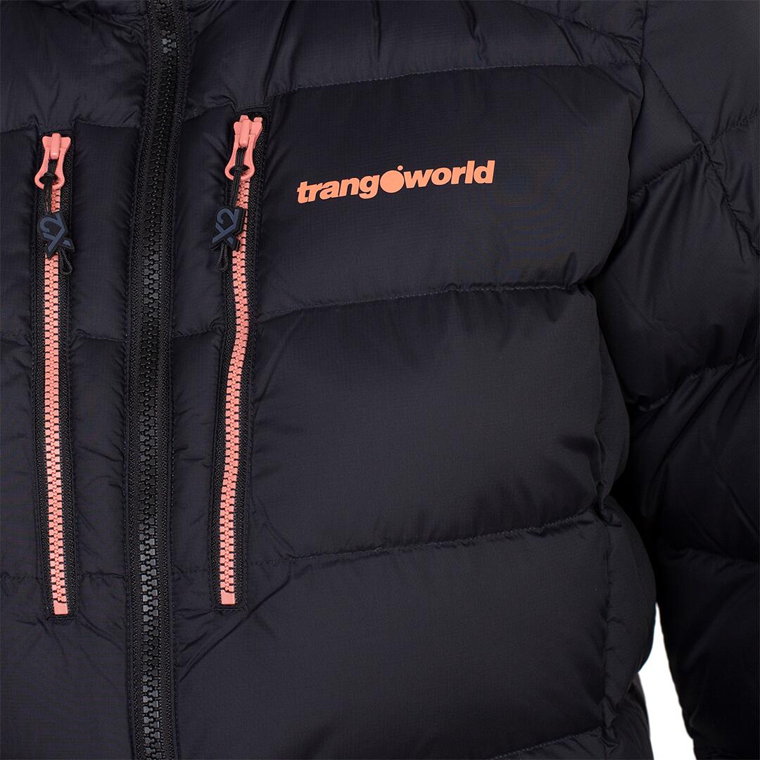 Chaqueta plumas para Mujer Trangoworld Trx2 850 wm pro Negro