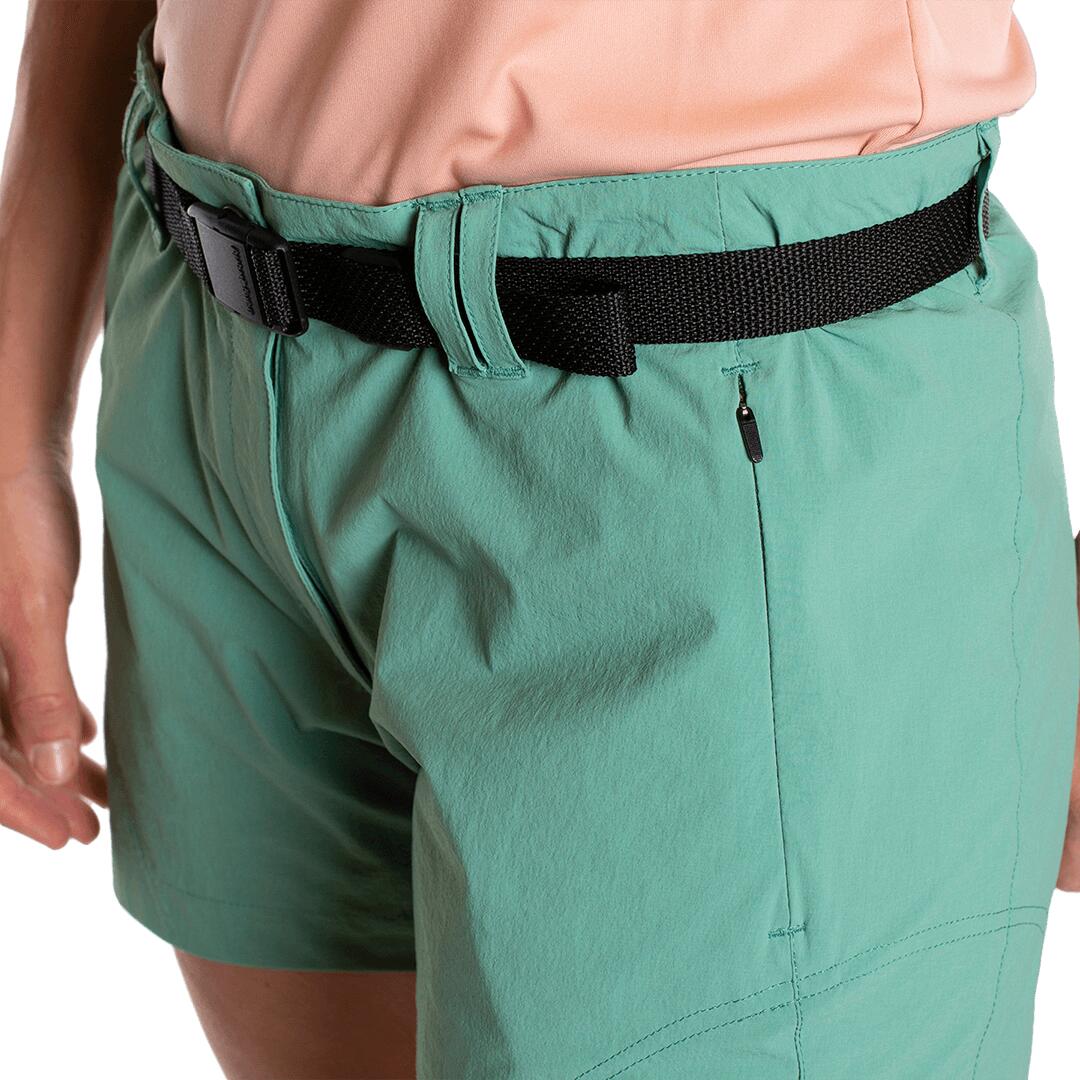 Pantalones cortos para Mujer Trangoworld Bamba Verde 5/6