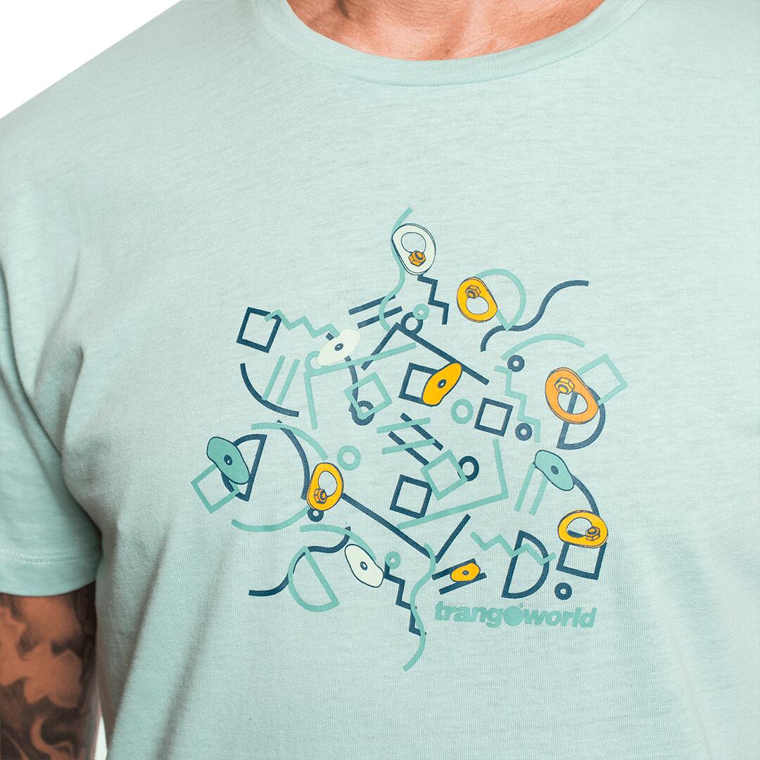 Camiseta para Hombre Trangoworld Feder Verde 5/6